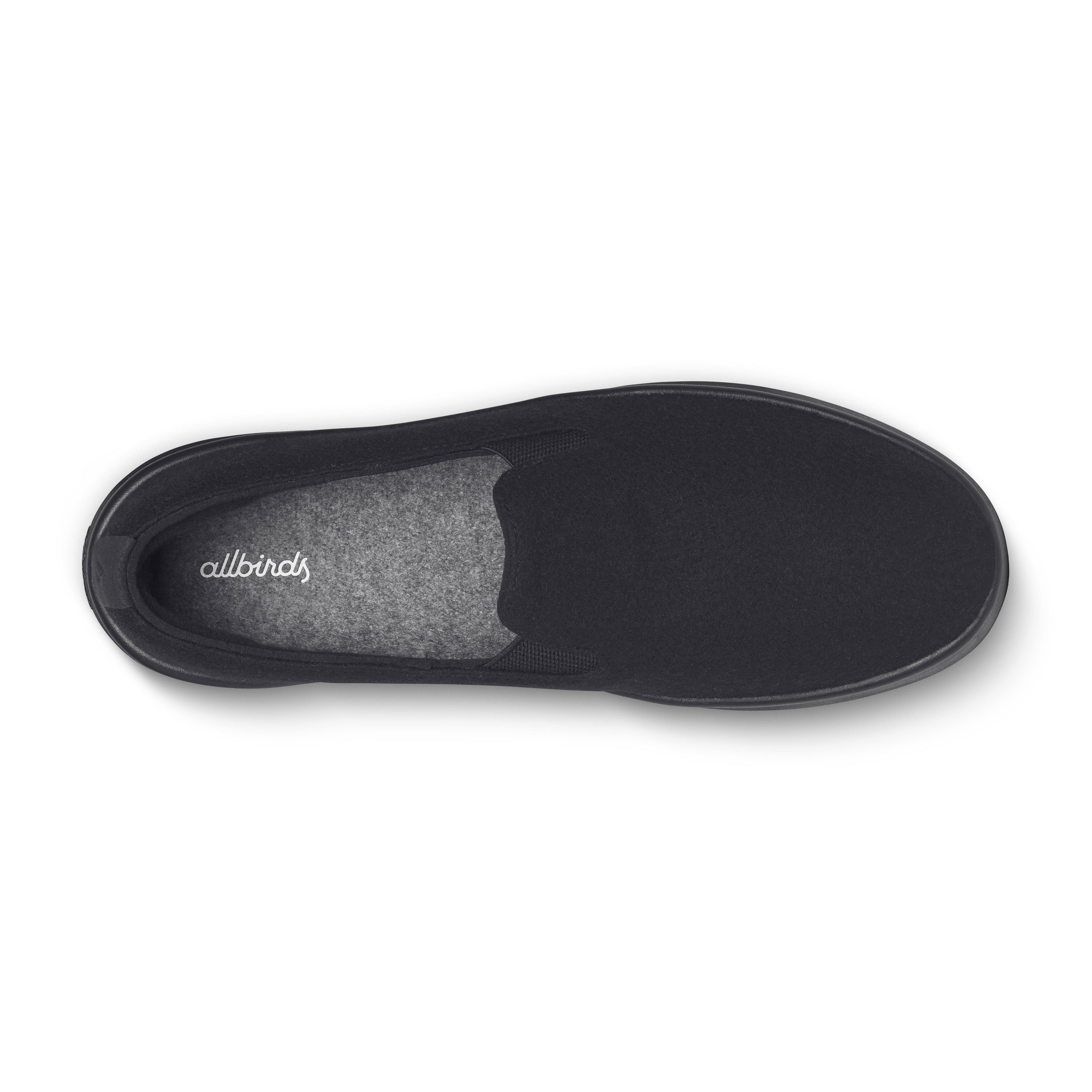 Women's Wool Cruiser Slip On - Natural Black (Natural Black Sole) - Image 3