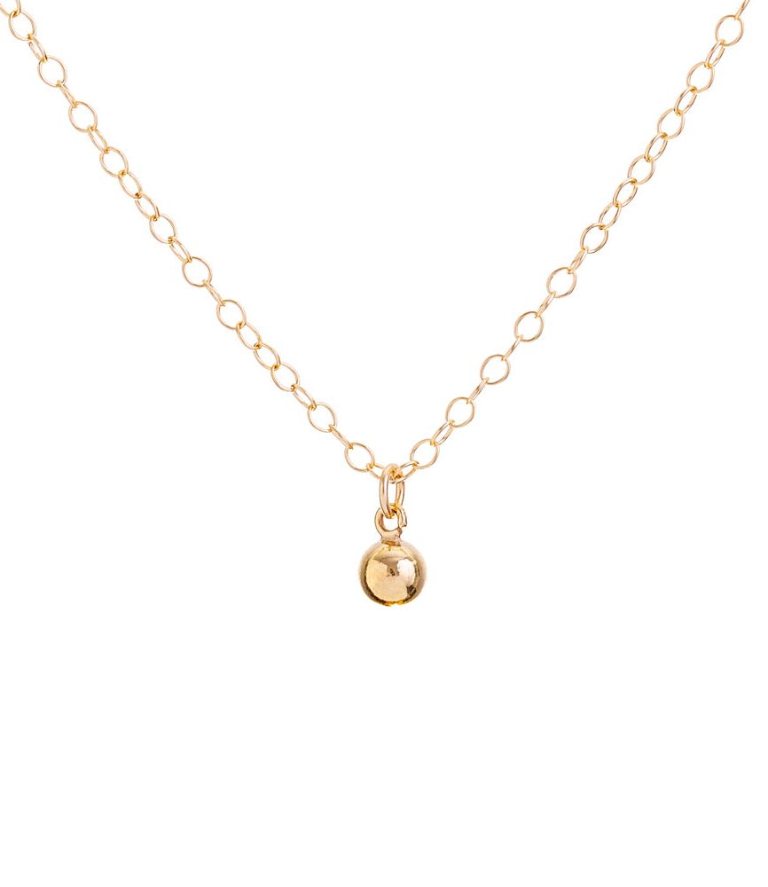 Gold Ball Necklace