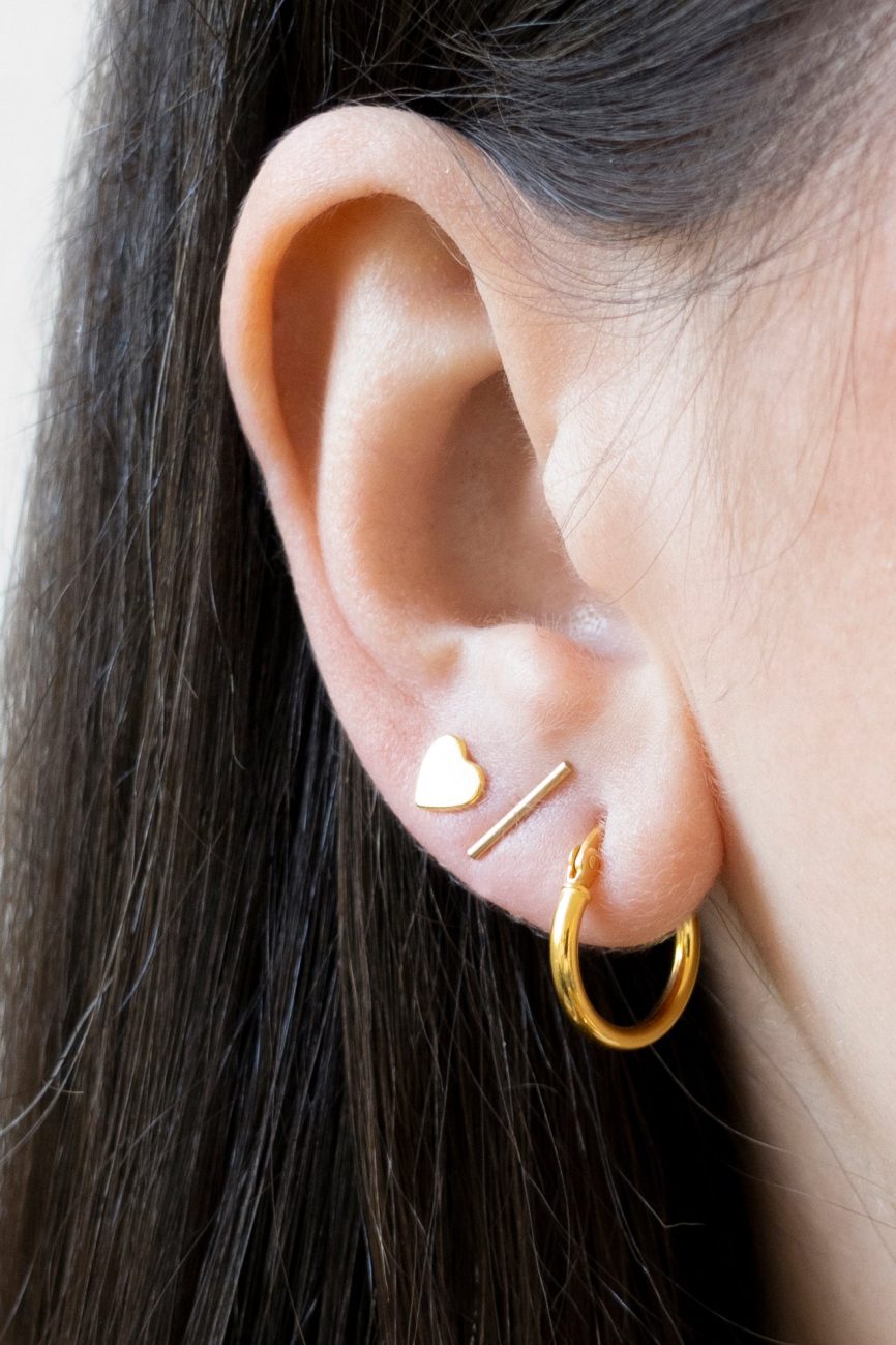 Minimal Gold Hoop Earrings