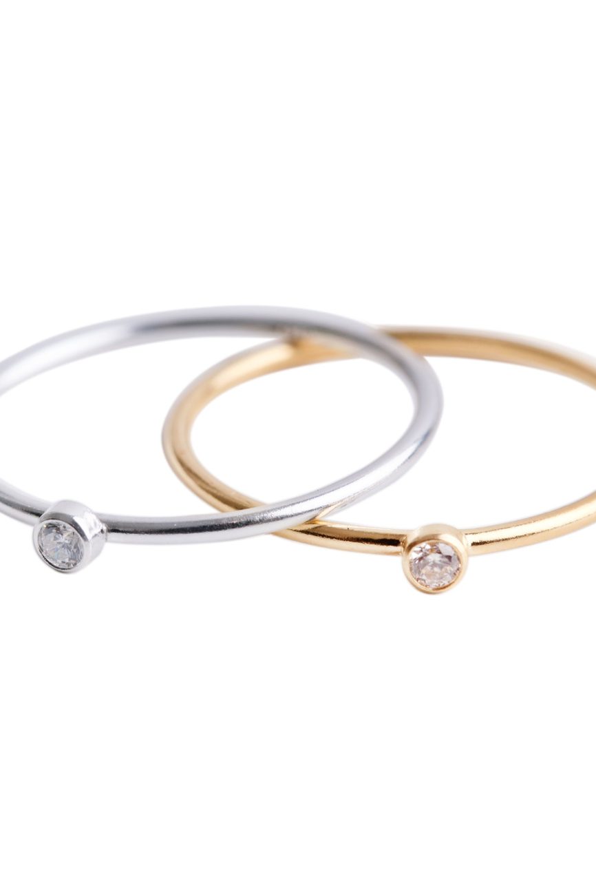 Minimal CZ Diamond Rings