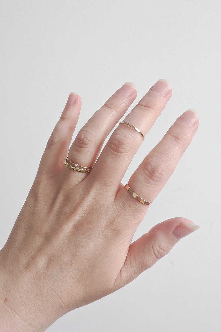 Handmade Minimal Stacking Rings