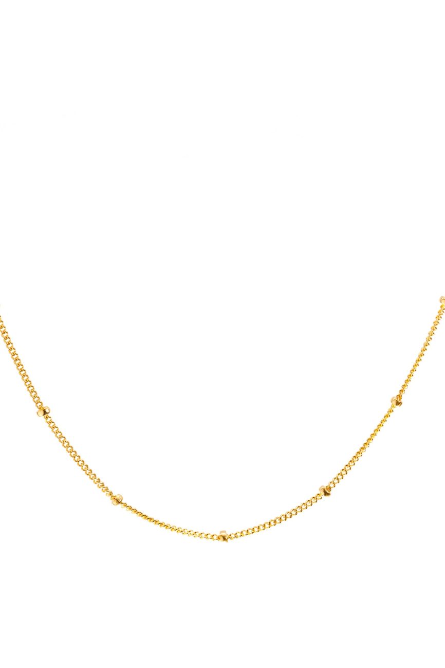 Minimal Satellite Chain Necklace