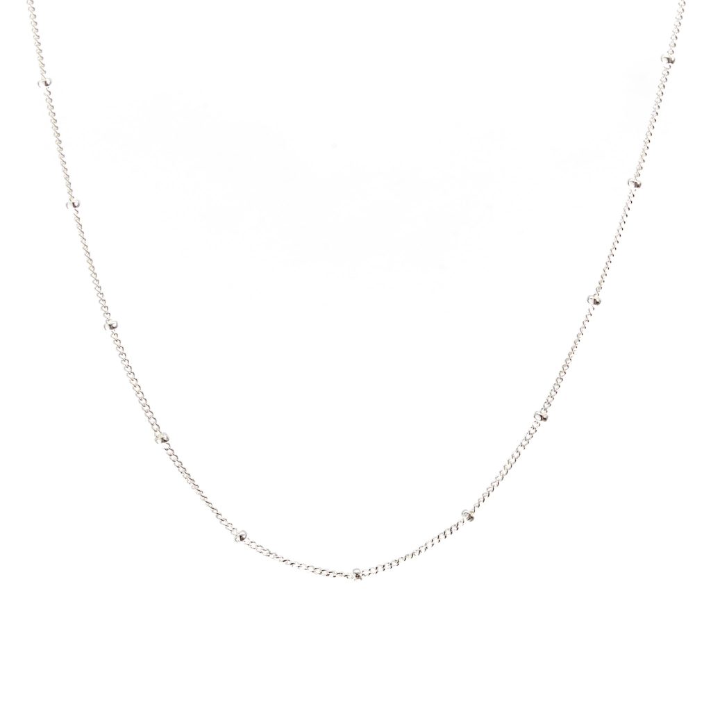 Minimal Satellite Chain Necklace