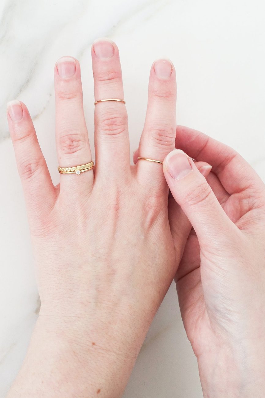 Minimal Unisex Band Rings