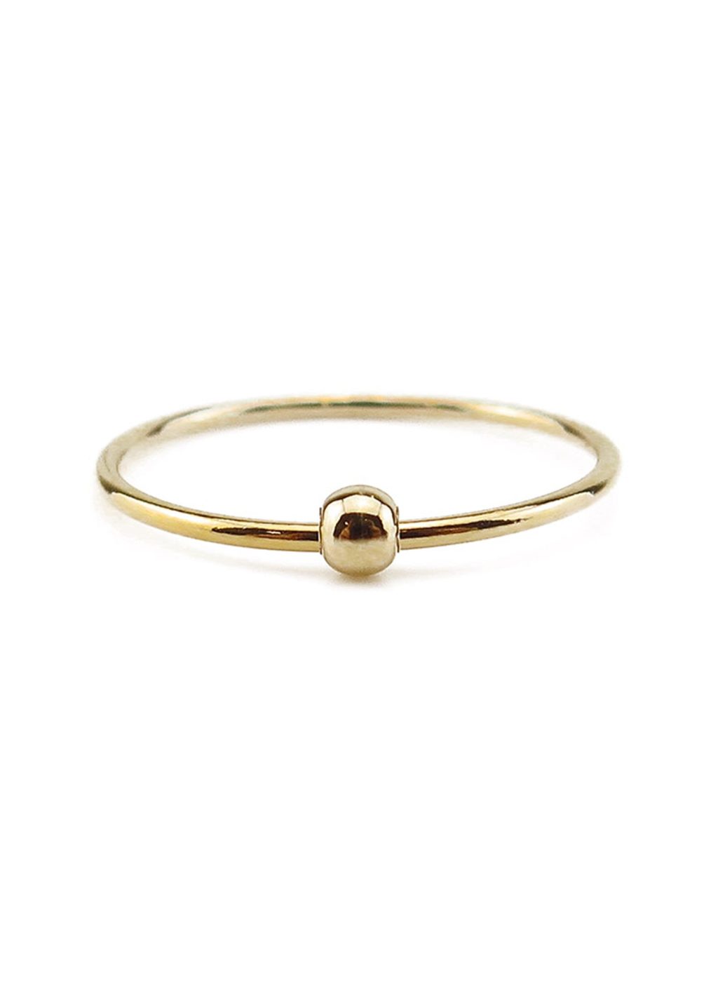 Gold Fidget Spinner Stacking Ring
