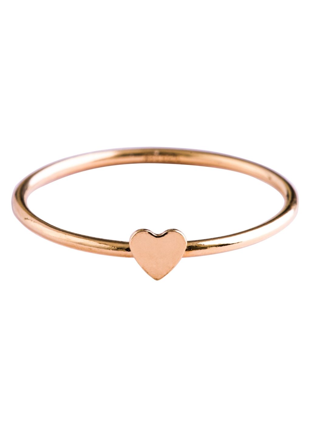 Minimal Heart Ring